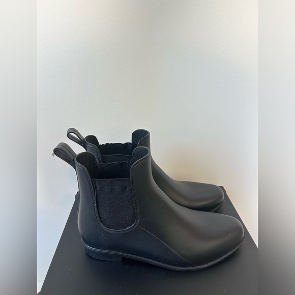 Target rain boots women’s size 11 black - Picture 2 of 6